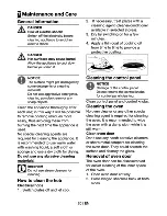 Preview for 20 page of Beko D533 User Manual