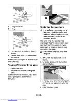 Предварительный просмотр 21 страницы Beko D533A User Manual