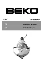 Beko DBD326XI+ Instructions For Use Manual preview