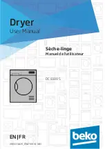 Preview for 1 page of Beko DC8100S User Manual