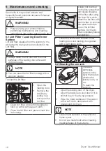 Preview for 16 page of Beko DC8100S User Manual