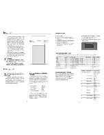 Preview for 6 page of Beko DCG9621 Manual