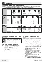 Preview for 14 page of Beko DCY 8202 GB5 User Manual