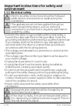 Preview for 4 page of Beko DCY 9316 W User Manual