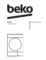 Предварительный просмотр 1 страницы Beko DCY 9402 GXB1 User Manual