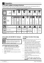 Preview for 14 page of Beko DCY 9502 GXB3 User Manual