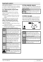 Preview for 23 page of Beko DCY 9502 GXB3 User Manual