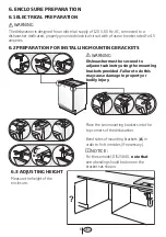 Предварительный просмотр 9 страницы Beko DDS25840X Installation Manual