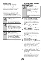 Preview for 3 page of Beko DDS25840X User Manual