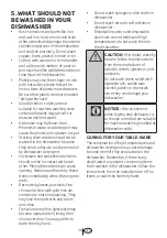 Preview for 16 page of Beko DDS25840X User Manual