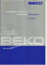 Beko DE 3430F Installation & Operation Instructions предпросмотр