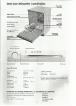 Предварительный просмотр 4 страницы Beko DE 3430F Installation & Operation Instructions