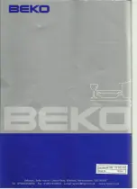 Предварительный просмотр 23 страницы Beko DE 3430F Installation & Operation Instructions