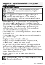 Preview for 4 page of Beko DE 8434 RX0M User Manual