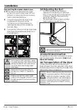 Предварительный просмотр 13 страницы Beko DE 8434 RX0M User Manual