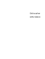 Предварительный просмотр 1 страницы Beko DFN 1000 X User Manual