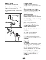 Предварительный просмотр 9 страницы Beko DFS 1511 Operating Manual