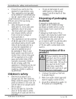 Preview for 6 page of Beko DFS04C10W User Manual