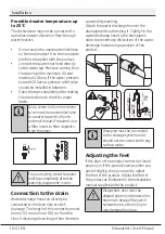 Предварительный просмотр 12 страницы Beko DFS28123X User Manual