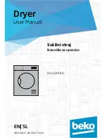 Preview for 1 page of Beko DH 8544 RX User Manual