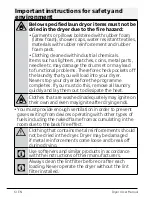 Preview for 6 page of Beko DH 8544 RX User Manual