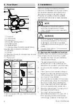 Preview for 8 page of Beko DH 9444 RXWST User Manual