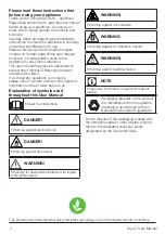 Preview for 2 page of Beko DHY 9P56 VW User Manual