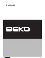 Beko DIN-5834 User Manual preview