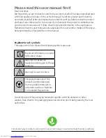 Preview for 3 page of Beko din28r20 User Manual