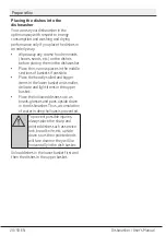 Preview for 20 page of Beko DIN59531 User Manual