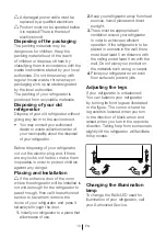 Preview for 11 page of Beko DN 142100 User Manual