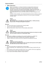 Preview for 4 page of Beko DP 109 Instructions For Installation And Operation Manual