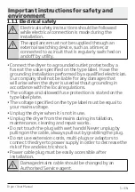 Preview for 5 page of Beko DPHR8PB561 User Manual