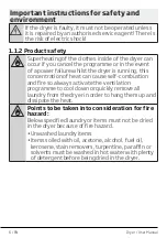 Preview for 6 page of Beko DPHR8PB561 User Manual