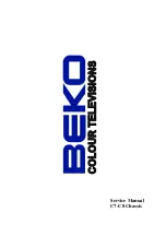 Preview for 1 page of Beko DPM 28 C7 Service Manual