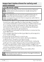 Preview for 4 page of Beko DPS7405 XW3 User Manual