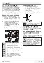 Preview for 13 page of Beko DPS7405 XW3 User Manual