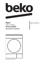 Preview for 1 page of Beko DPU 7340 X User Manual