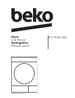 Beko DPY 7406 GXB3 User Manual preview