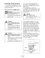 Preview for 14 page of Beko DRW11400FB User Manual