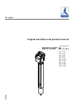 Beko DRYPOINT M eco control DEC 1-30S Original Installation And Operation Manual preview