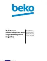 Preview for 1 page of Beko DS 133000S User Manual