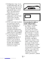 Preview for 9 page of Beko DS 133000S User Manual