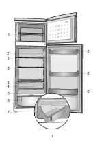 Preview for 5 page of Beko DS227010 Instructions For Use Manual