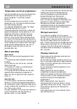 Preview for 11 page of Beko DS227010 Instructions For Use Manual