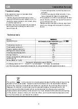 Preview for 15 page of Beko DS230020 Manual