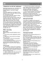 Preview for 11 page of Beko DS230020S Instructions For Use Manual