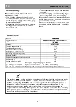 Preview for 15 page of Beko DS230020S Instructions For Use Manual