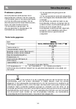 Предварительный просмотр 39 страницы Beko DS233030 Instructions For Use Manual