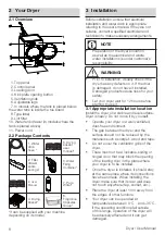 Предварительный просмотр 8 страницы Beko DS8452TA User Manual